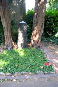 Frankfurt, Hauptfriedhof, Grab F 864 Carl Morgenstern (1)
