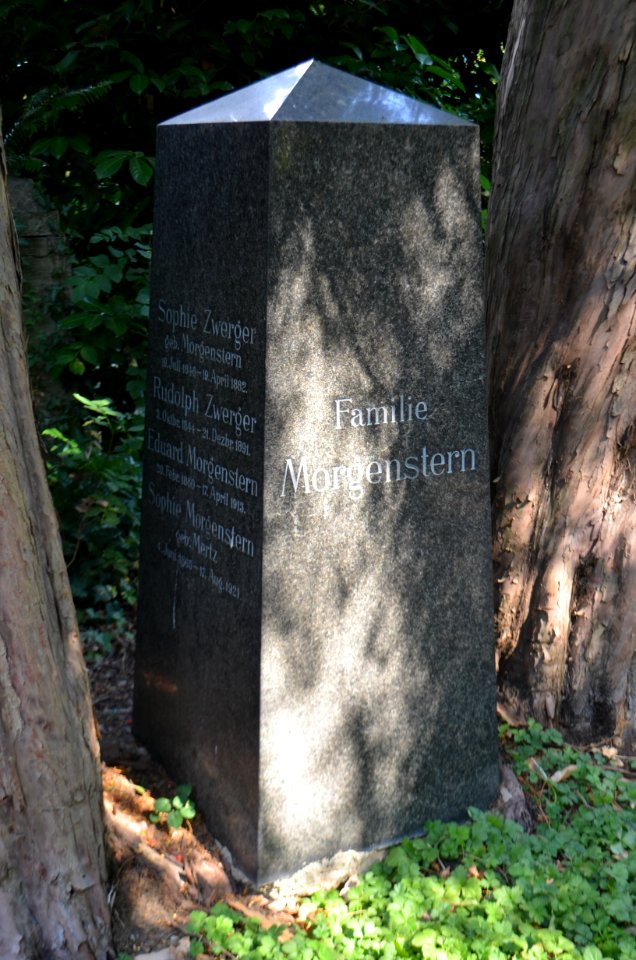 Frankfurt, Hauptfriedhof, Grab F 864 Carl Morgenstern (3)