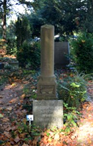 Frankfurt, Hauptfriedhof, Grab F 473 Bodesheim