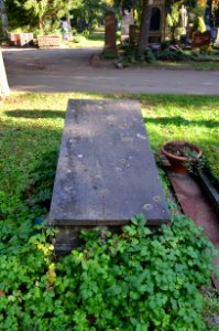 Frankfurt, Hauptfriedhof, Grab F 423 Kiderlen