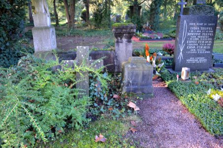 Frankfurt, Hauptfriedhof, Grab C 66 Fabricius