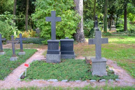 Frankfurt, Hauptfriedhof, Grab D 12 Cornill