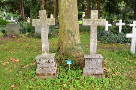 Frankfurt, Hauptfriedhof, Grab D 5 Wirsing