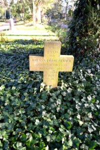 Frankfurt, Hauptfriedhof, Grab D 234 Straub