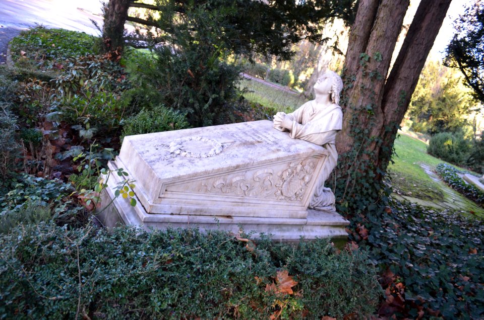 Frankfurt, Hauptfriedhof, Grab D 85 von Berlepsch
