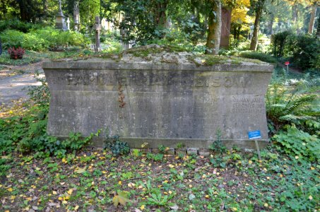 Frankfurt, Hauptfriedhof, Grab E 578 May-Geisow