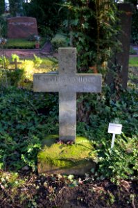 Frankfurt, Hauptfriedhof, Grab C Reihe 12 37, Wilhelm Friedrich Hufnagel