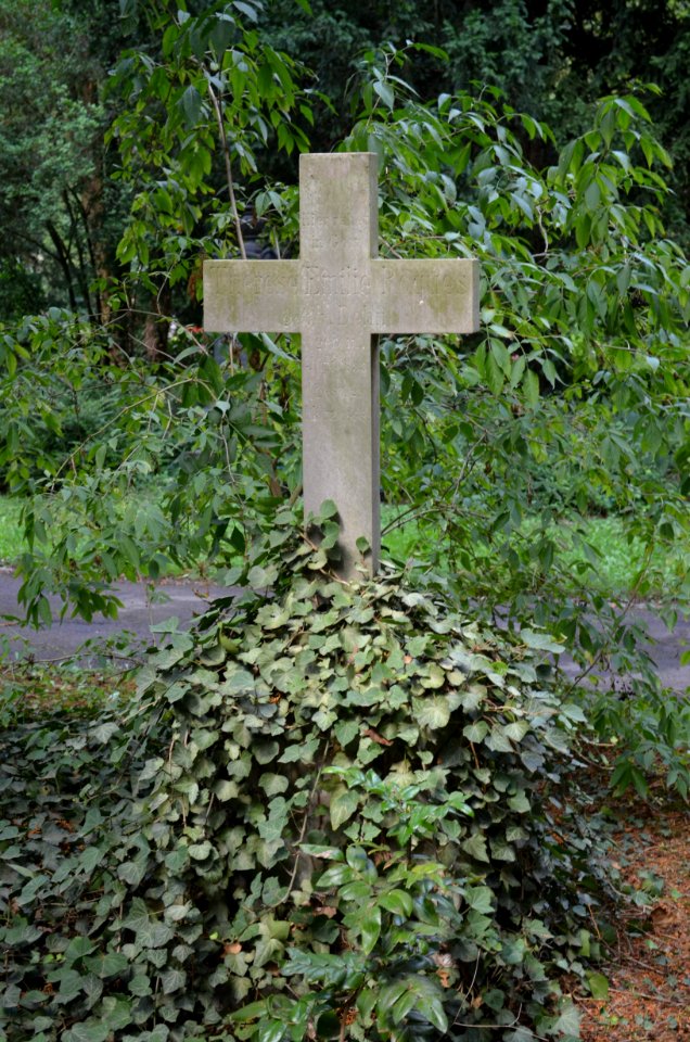 Frankfurt, Hauptfriedhof, Grab D 236 Roques