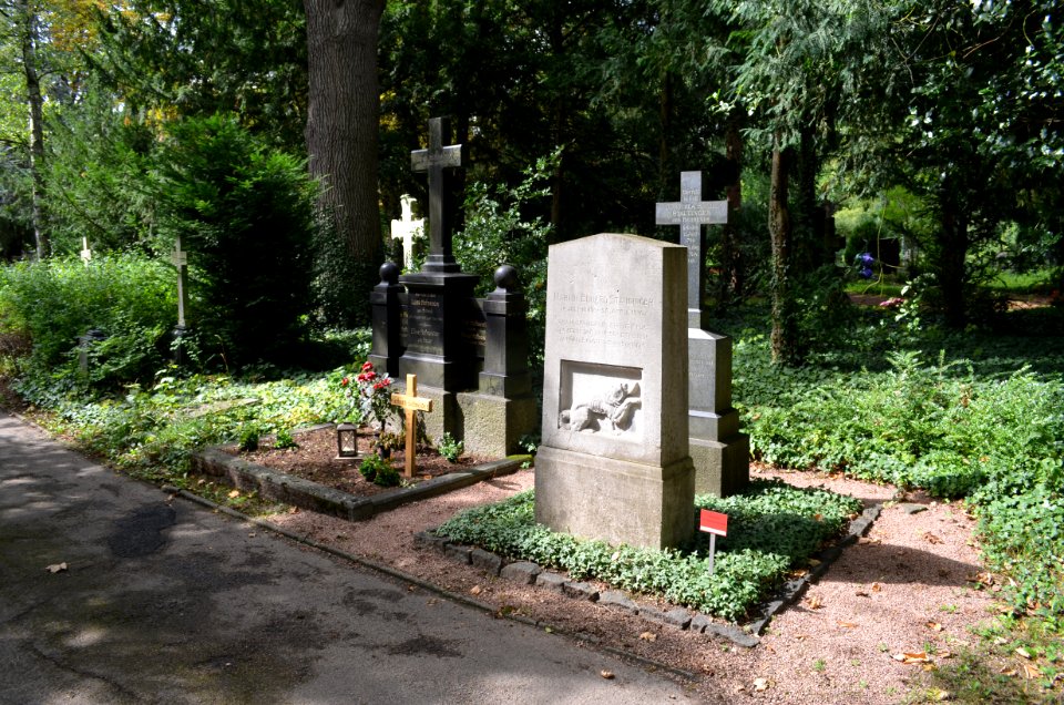 Frankfurt, Hauptfriedhof, Grab C 59-60 Staudinger (2)