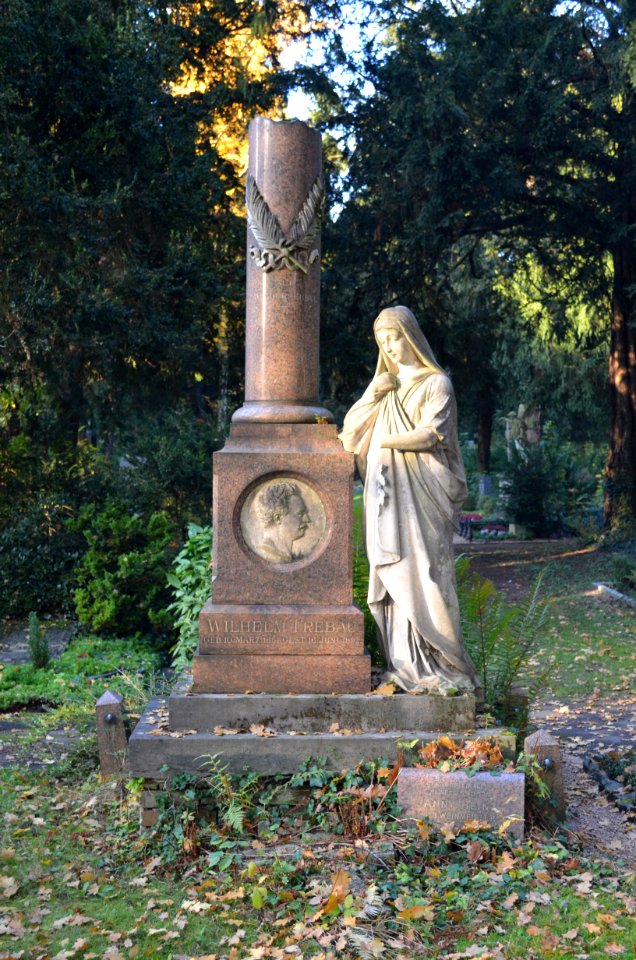 Frankfurt, Hauptfriedhof, Grab G 485518 Trebau