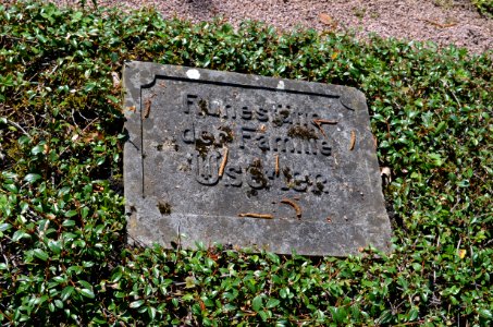 Frankfurt, Hauptfriedhof, Grab E an der Mauer 305a Friedrich Philipp Usener (3)