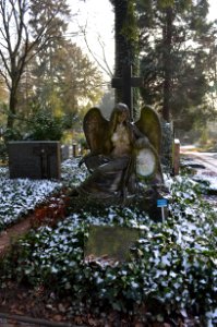 Frankfurt, Hauptfriedhof, Grab E 660 Auffarth-Schaefer