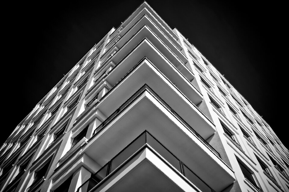 Facade house window