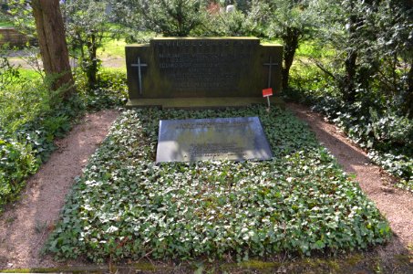 Frankfurt, Hauptfriedhof, Grab Eduard Gräf