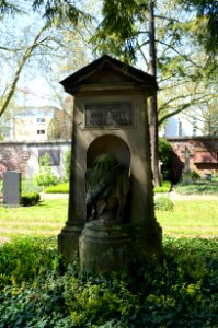 Frankfurt, Hauptfriedhof, Grab F 173-174 Klett-Schott