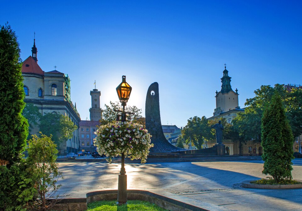 Landscape baroque style