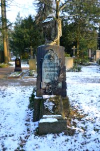Frankfurt, Hauptfriedhof, Grab E 905a Brockmann