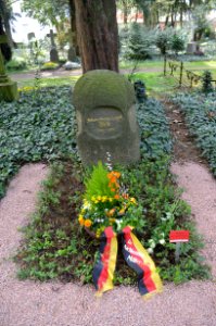 Frankfurt, Hauptfriedhof, Grab Georg August Wirth