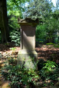 Frankfurt, Hauptfriedhof, Grab G 388 Wacker