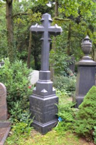 Frankfurt, Hauptfriedhof, Grab F 318 Franz