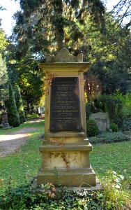 Frankfurt, Hauptfriedhof, Grab E 867 Bamberger