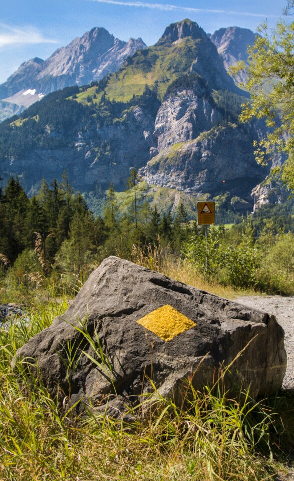 Mark waymarks mountains
