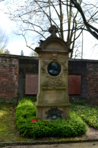 Frankfurt, Hauptfriedhof, Grab Georg Goltermann
