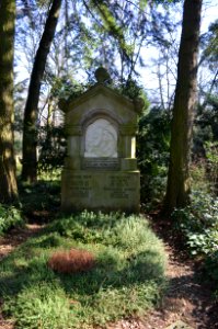 Frankfurt, Hauptfriedhof, Grab VI 54 Kemp