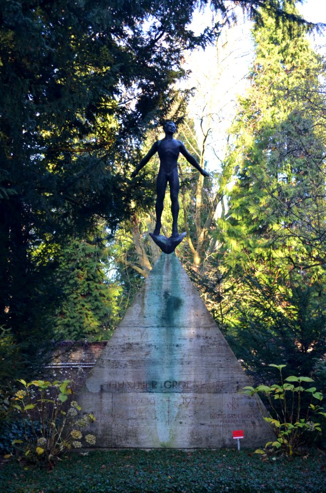 Frankfurt, Hauptfriedhof, Grab XIV 219 b Groenhoff