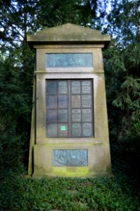 Frankfurt, Hauptfriedhof, Grab V 2 Ravenstein