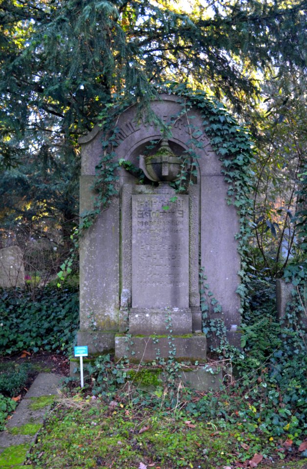 Frankfurt, Hauptfriedhof, Grab XIV 64 Goetz