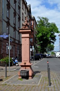 Frankfurt, Hl. Georg Brunnen (1)