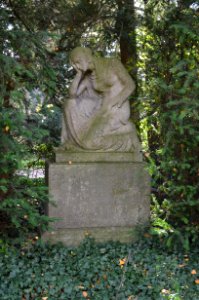 Frankfurt, Hauptfriedhof, Grab II 205 Klamberg