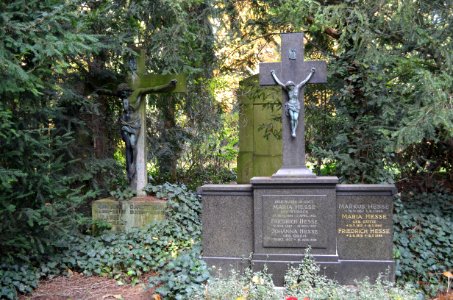 Frankfurt, Hauptfriedhof, Grab II 329 Hesse