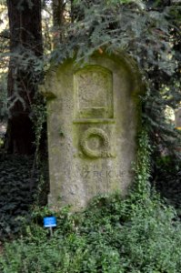 Frankfurt, Hauptfriedhof, Grab II 307 Reichel