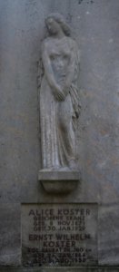 Frankfurt, Hauptfriedhof, Grab II 227 Köster (2)