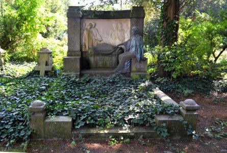 Frankfurt, Hauptfriedhof, Grab D 288 Rau (1)