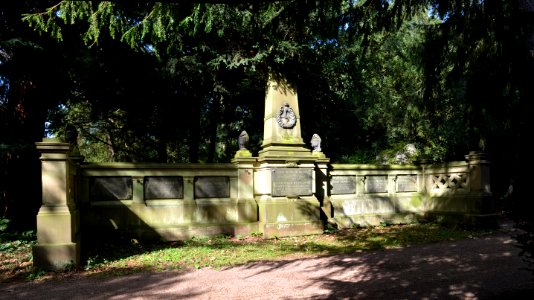 Frankfurt, Hauptfriedhof, Grab D 280-281 Marburg