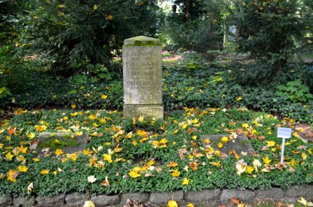 Frankfurt, Hauptfriedhof, Grab D 277 Eugenie Bandell