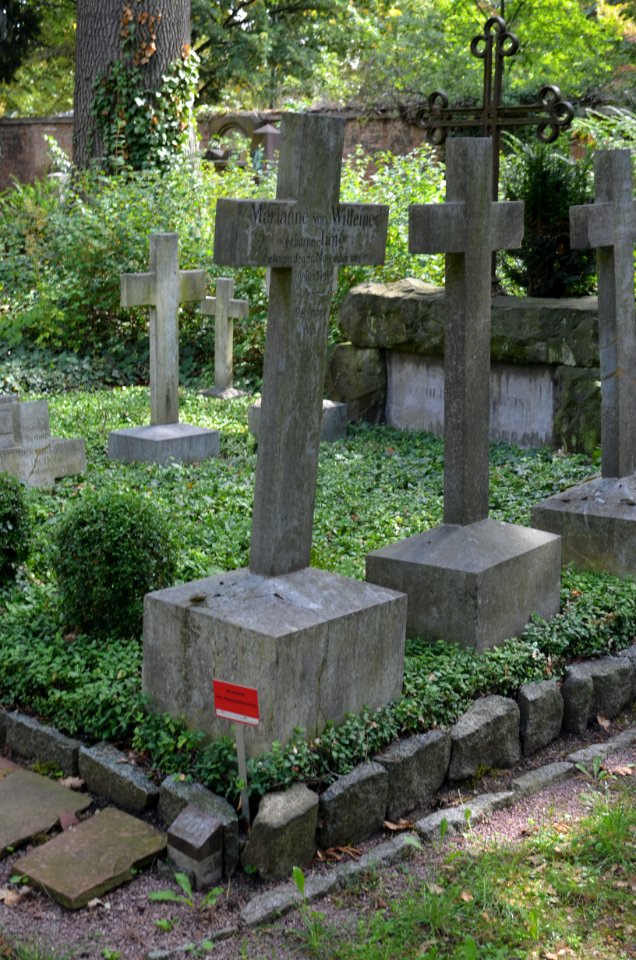 Frankfurt, Hauptfriedhof, Grab D 261-261a Willemer-Andreae-du Bois-Gelhaar (6)