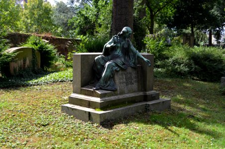 Frankfurt, Hauptfriedhof, Grab D 270-271 Welb
