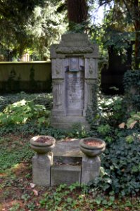 Frankfurt, Hauptfriedhof, Grab D 399 Fürstenberg