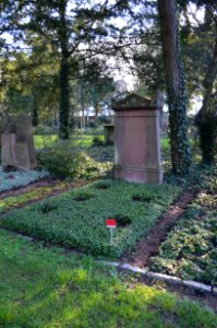 Frankfurt, Hauptfriedhof, Grab D 457 Hess (1)