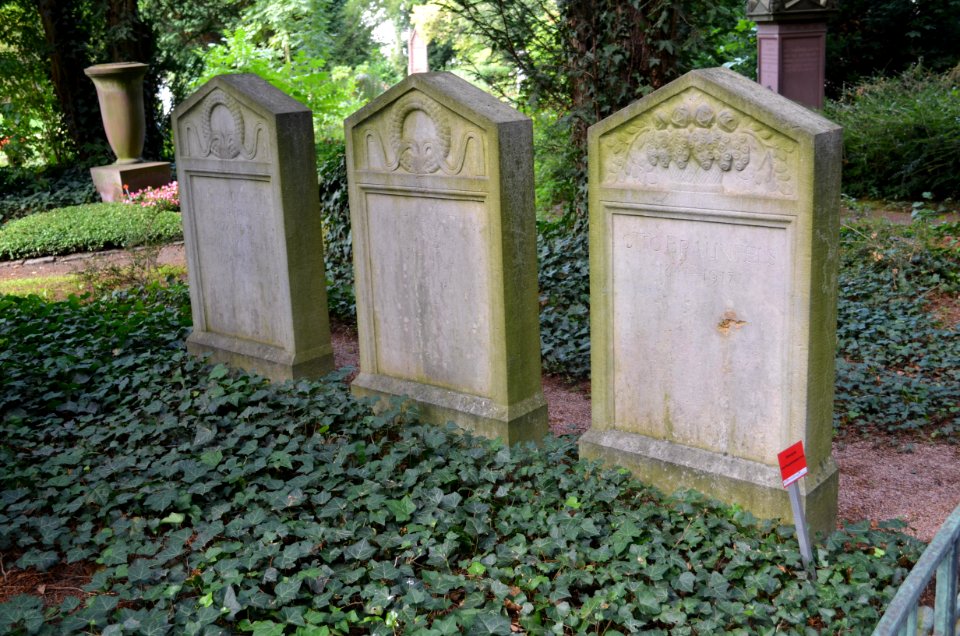 Frankfurt, Hauptfriedhof, Grab D 324 Braunfels (3)