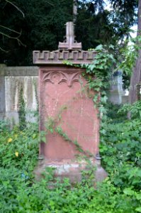 Frankfurt, Hauptfriedhof, Grab D 477 Behrends