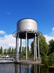 Frankfurt-Bockenheim, Solmsstraße 38, Wasserturm