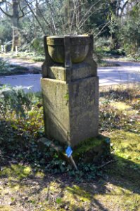 Frankfurt, Hauptfriedhof, Grab XV 668 Henle