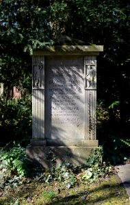 Frankfurt, Hauptfriedhof, Grab XV 11 Schäfer