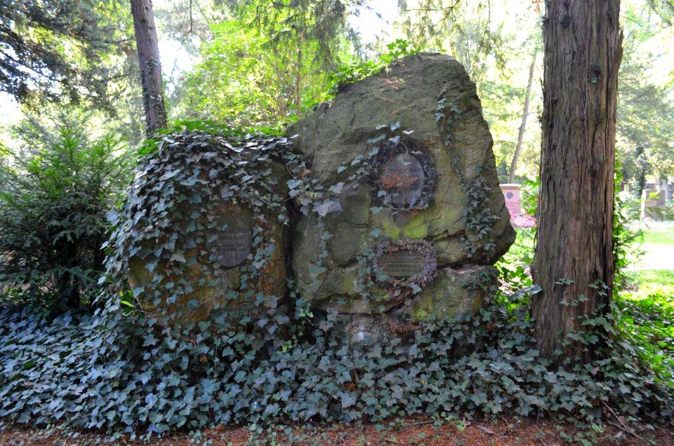 Frankfurt, Hauptfriedhof, Grab D 332-333 Goldschmidt