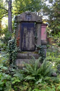 Frankfurt, Hauptfriedhof, Grab D 379 Trupp